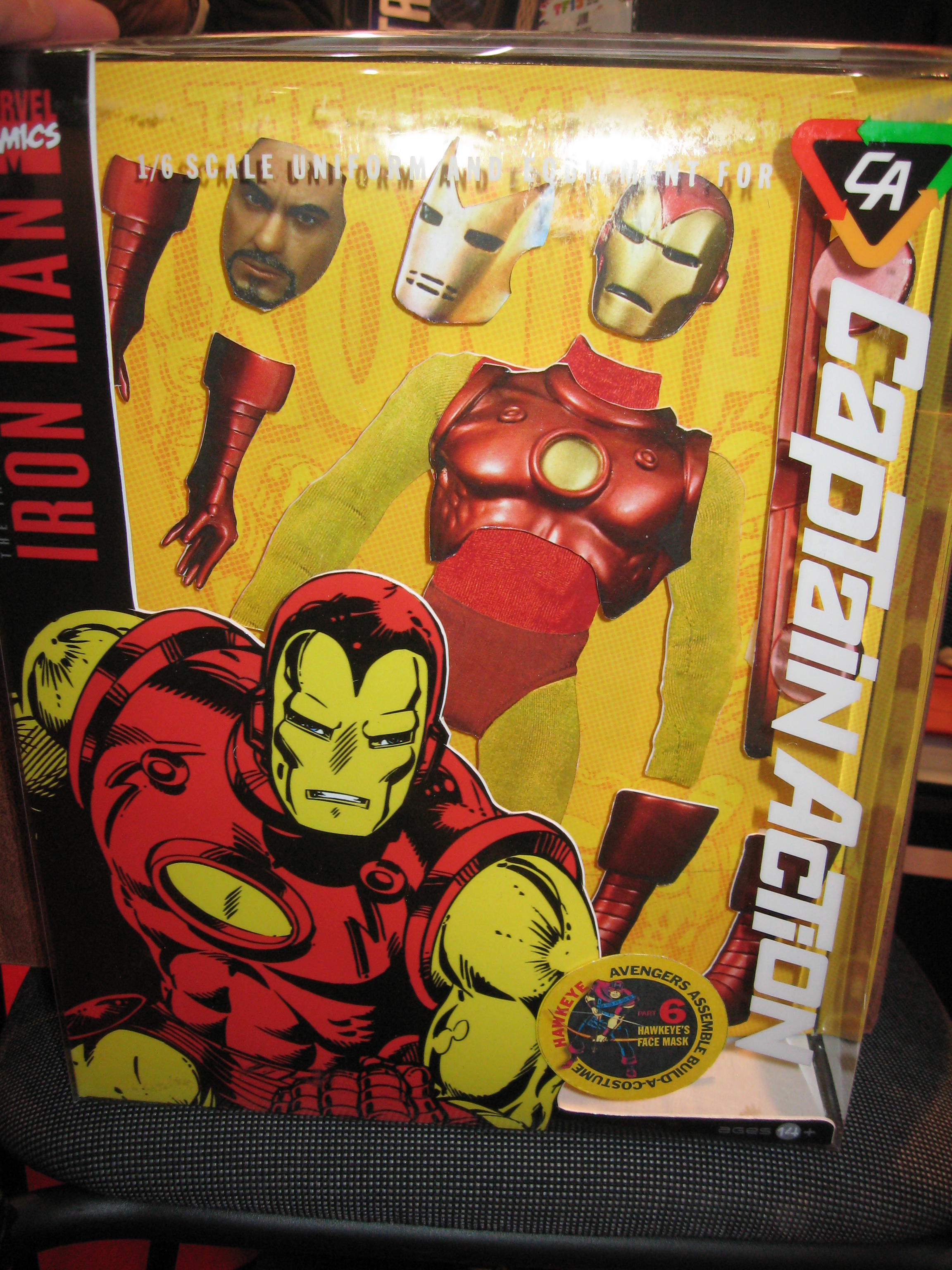 captain action iron man