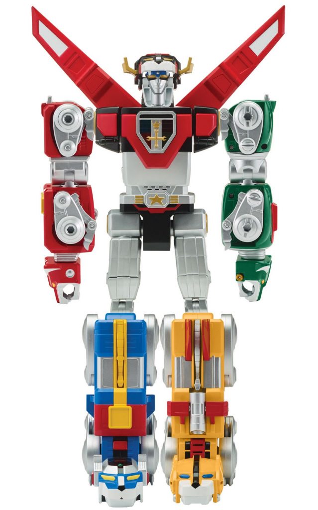 Voltron Classic Combining Lion Blue, Red, Green /& Yellow Action Figure Set of 4 Playmates